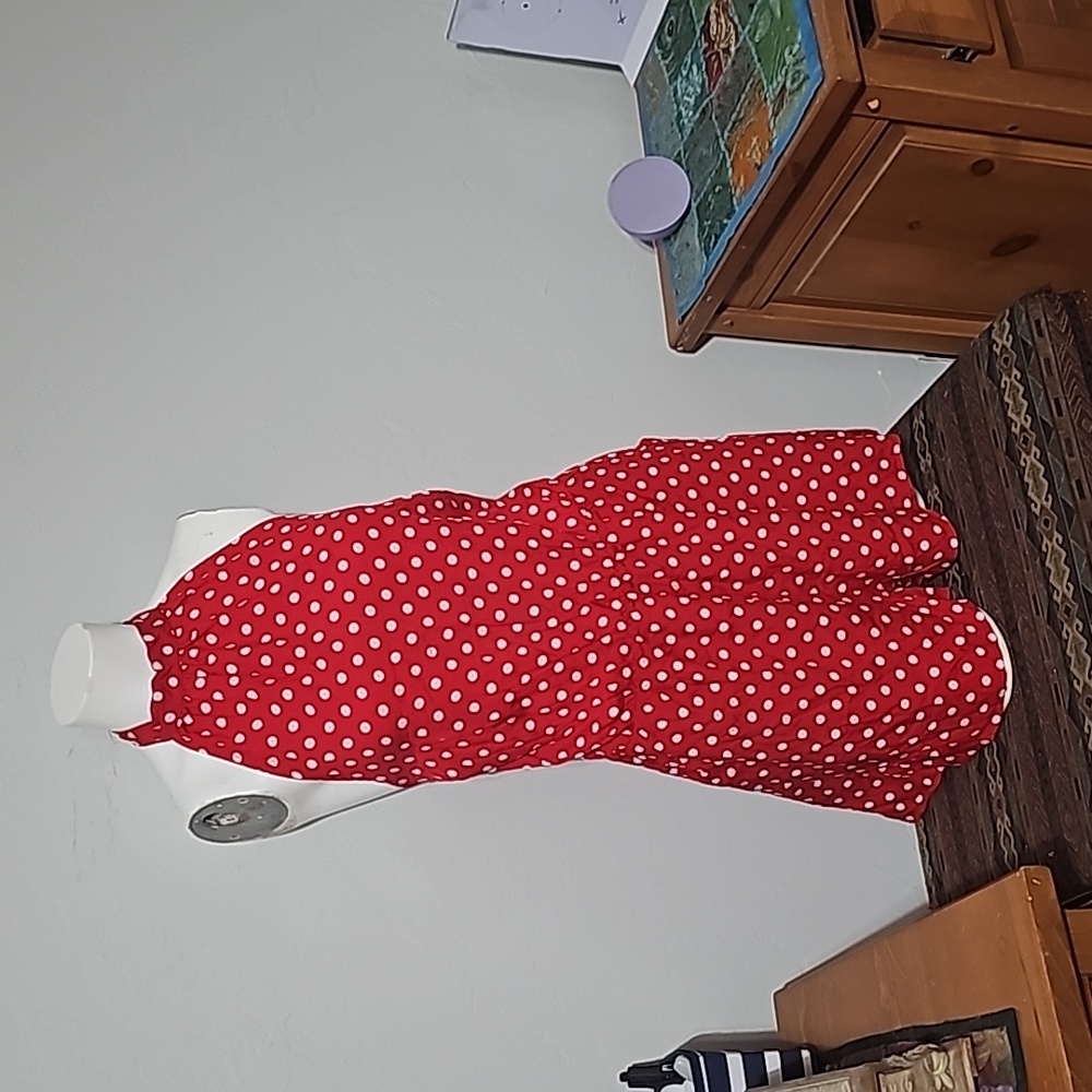 147 Polka dot romper NWT